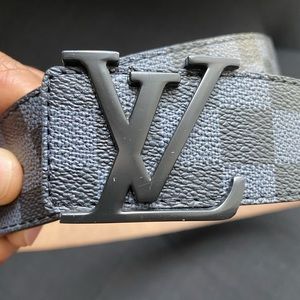 Yeezy and LV belt bundle